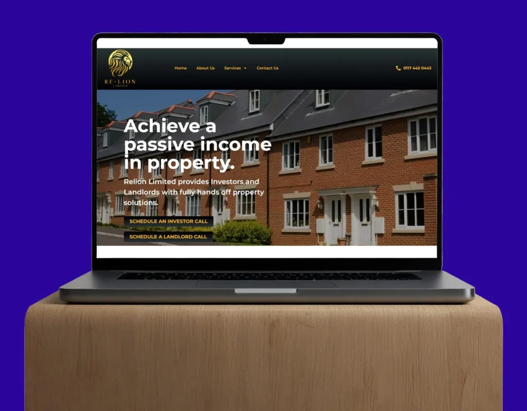 Relion website design